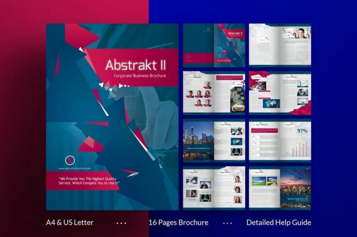 View Information about Abstract II Brochure Template