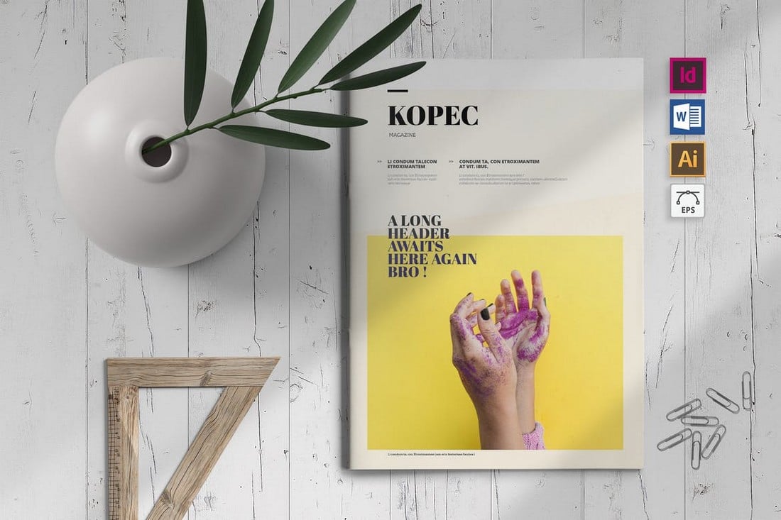 Kopec - Word Magazine Template