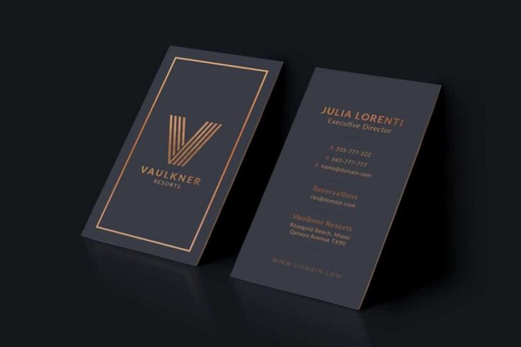 View Information about Luxury Brand Business Card Template