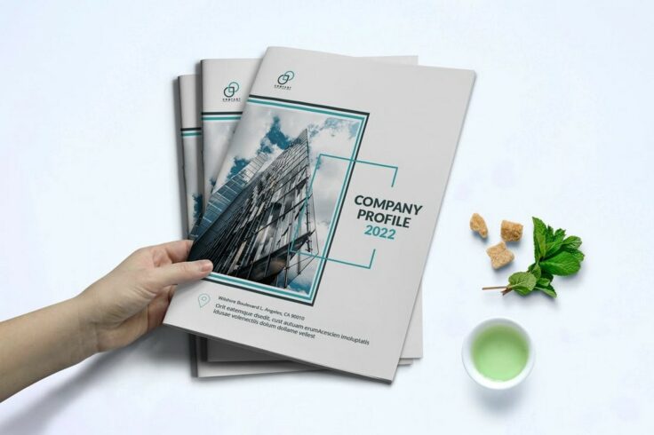 View Information about Stylish Corporate Brochure Template
